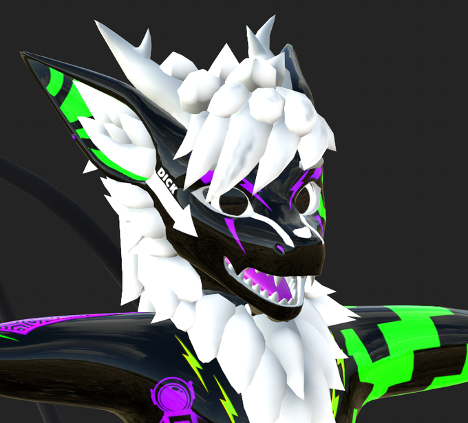 Trying something new for the NY :P

#furry #scalie #vrchat @not_sideways
 #Melbourne https://t.co/IS