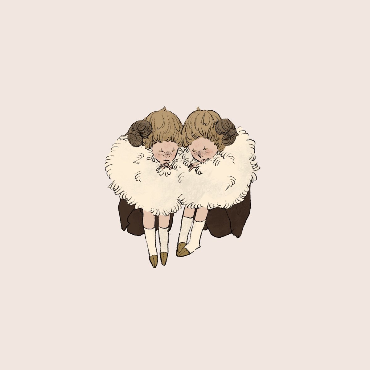 「12月のカレンダーイラストでした!
一年間ありがとうございました☺️ 」|くらはしれいのイラスト