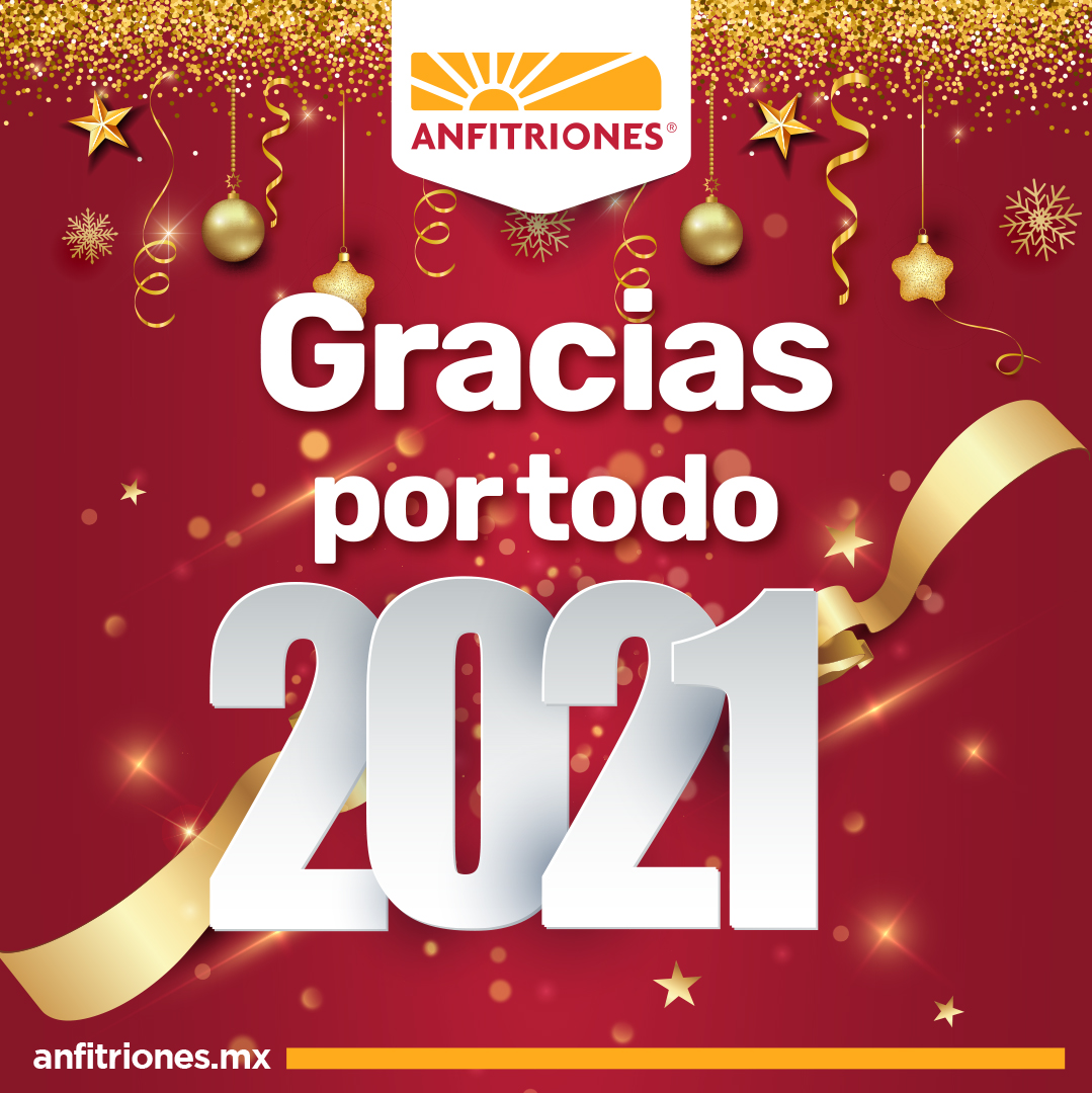 Concluimos el 2021, un año que nos ha enseñado tanto. Gracias a nuestros clientes, socios comerciales y colaboradores que nos acompañaron a los largo de estos 12 meses que están por terminar. 
#Gracias2021 #retos #éxito #clientes #socios