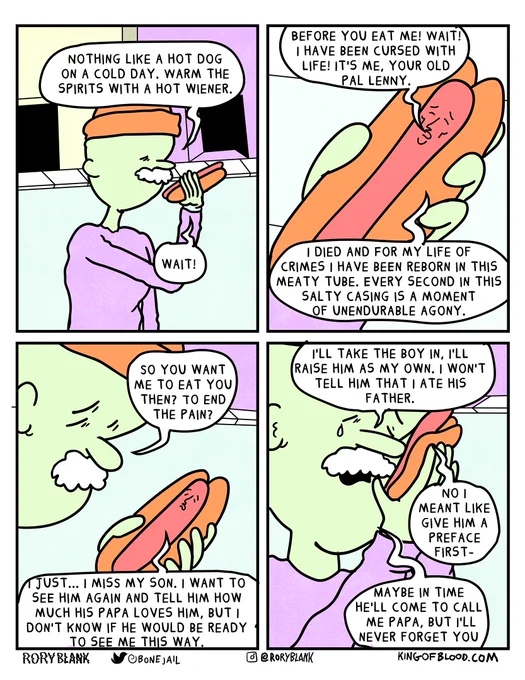 talking hot dog 