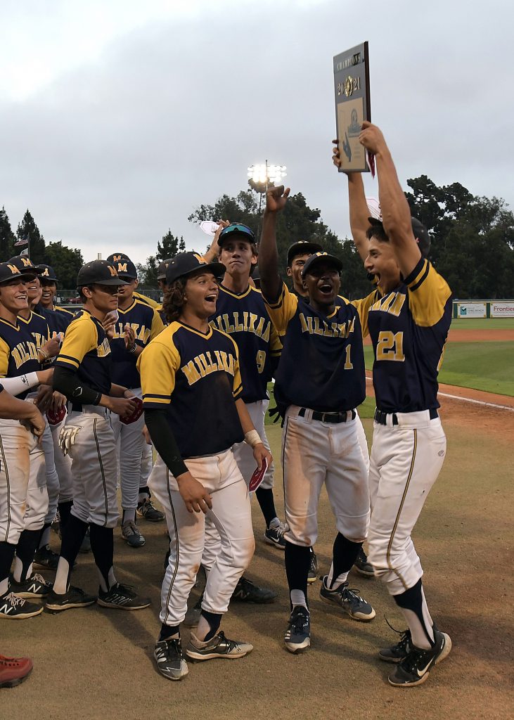 The No. 2 moment of the year is the Millikan baseball CIF championship in Long Beach

STORY: the562.org/2021/12/31/lon…