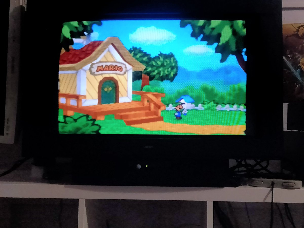 bitvivo's tweet photo. Fin de año estrenando #PaperMario en mi #Nintendo64 ☺️ https://t.co/vl7YQPN7NL