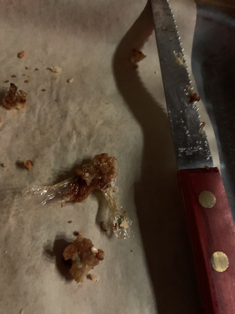 catherinecassi3's tweet photo. @BrewDogCLE It was awesome other than the fact there was plastic in my food and all my waiter said was “so glad you didn’t choke”. The 45 minutes to get a beer didn’t help either. https://t.co/39NxNfyx5R