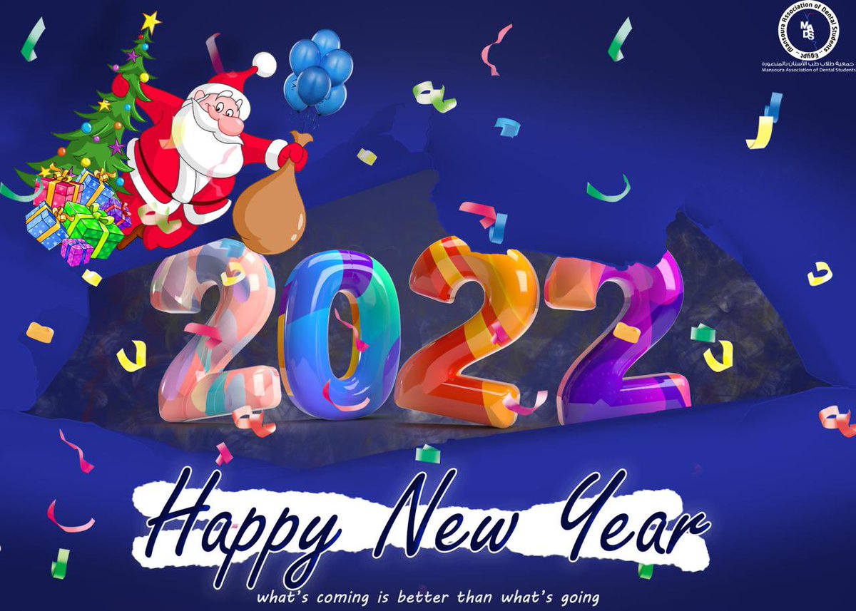 MADSassociation's tweet photo. Mansoura Association Of Dental Students wishing you all a wonderful year full of happiness and success 💙🌟

#MADS https://t.co/KtKFDwhF18