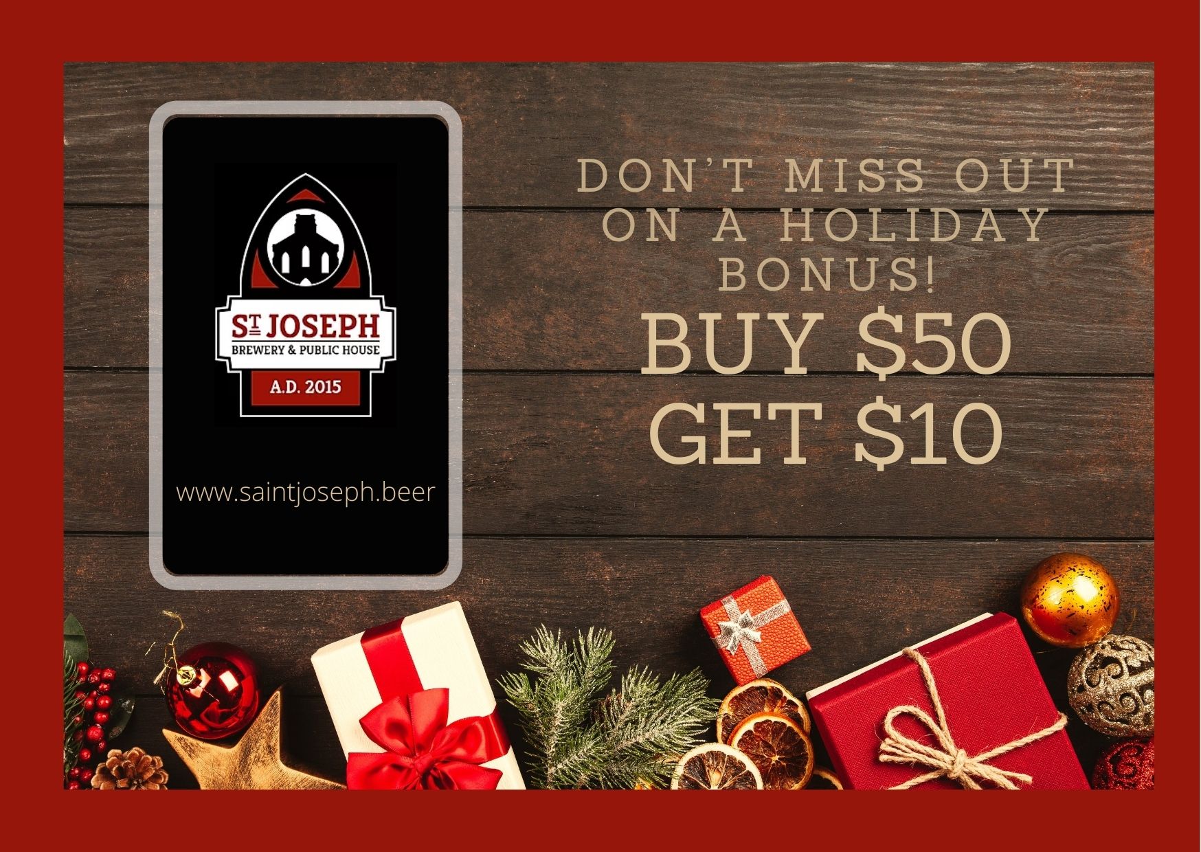 Next Generations Brewer Christmas 2022 Saint Joseph Brewery (@Stjosephbrewery) / Twitter