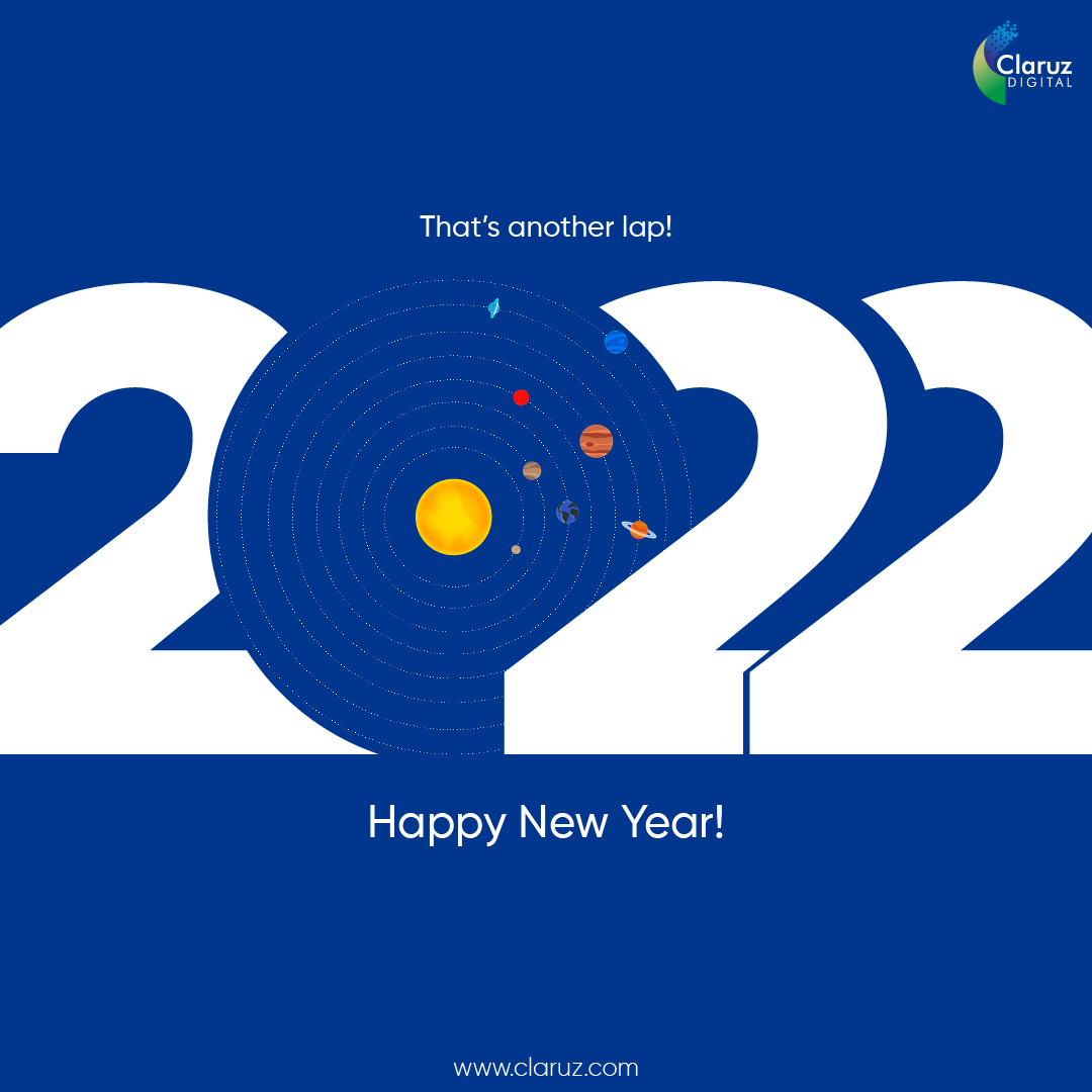 ClaruzDigital's tweet photo. And that's another lap!

May this year be super blessed and bring health, joy, and success to all.

Claruz Digital Wishes You A Very Happy and Joyful New Year 2022.

Warm Wishes To You and Yours!

#2022 #newyear #happynewyear https://t.co/dVAabqEDkE