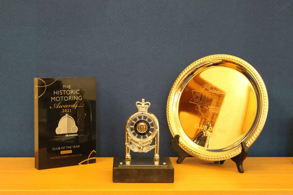 thevscc's tweet photo. Weโve have had a fantastic year here at the VSCC and are honoured to have been awards not one, but two Club of the Year Awards and a Motorsport Event of the Year Award.
Hereโs too 2022!
#yearthrowback #2021throwback #cluboftheyear #motorsporteventoftheyear #vscc #vssccawards https://t.co/63GdbYoEKs