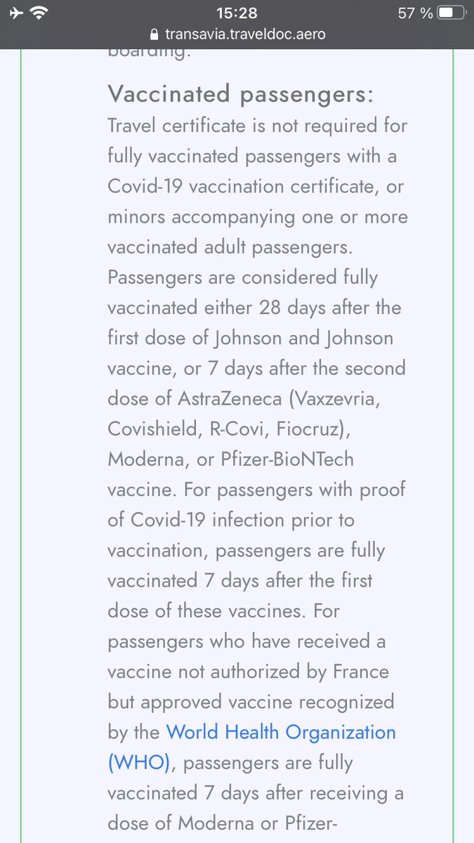 ElnazAryan's tweet photo. @transaviaFR @transavia @Nath_Stubler @transavia @transaviaFR 
Comme vous auriez pu le constater, une preuve du chemin complet de vaccination est demandé à l’embarquement. La preuve vous a été présentée sur téléphone portable (pass sanitaire).
@PierreMonteil @JessivanJ @iSeyam @LeParisien___ https://t.co/XTnkiXxcgg