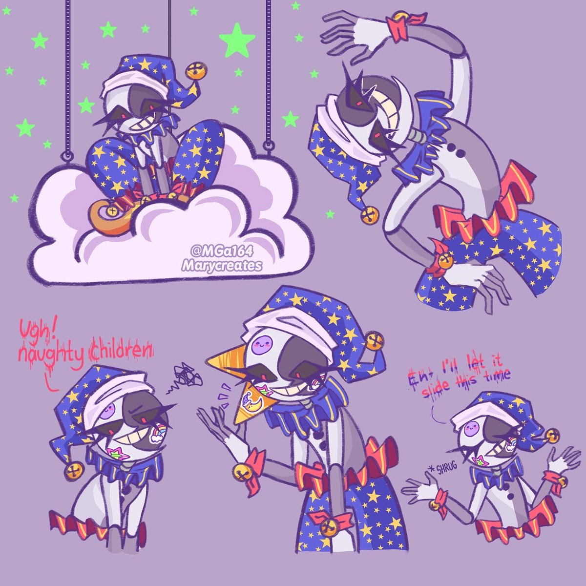 a fanart of the sun and moon>:D #SecurityBreach #securitybreachfanart #moondrop #sundrop #fnaf #fnafsecuritybreach