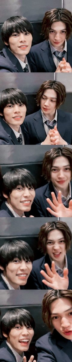 SugarTangTangT's tweet photo. Happy new year!

#美しい彼
#八木勇征
#萩原利久 https://t.co/yYMvJrTlYO