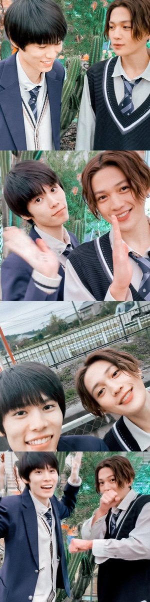 SugarTangTangT's tweet photo. Happy new year!

#美しい彼
#八木勇征
#萩原利久 https://t.co/yYMvJrTlYO