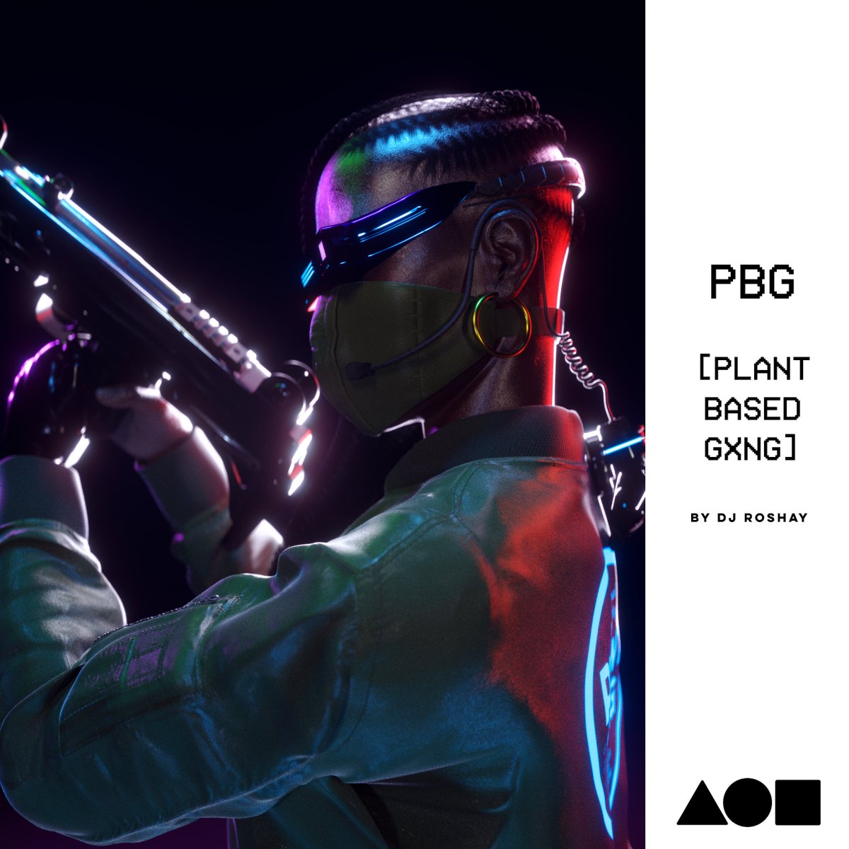 DJRoshay's tweet photo. ⚡️Very excited to share and announce my new collection “Plant Based Gxng” will drop Jan. 7th on @withFND. Sci-Fi collection of character animations + looped; 600 frames a piece w/bonus content.⚡️

#NFT #nftcollectors #NFTCommunity #LFG https://t.co/7suehpd1X3
