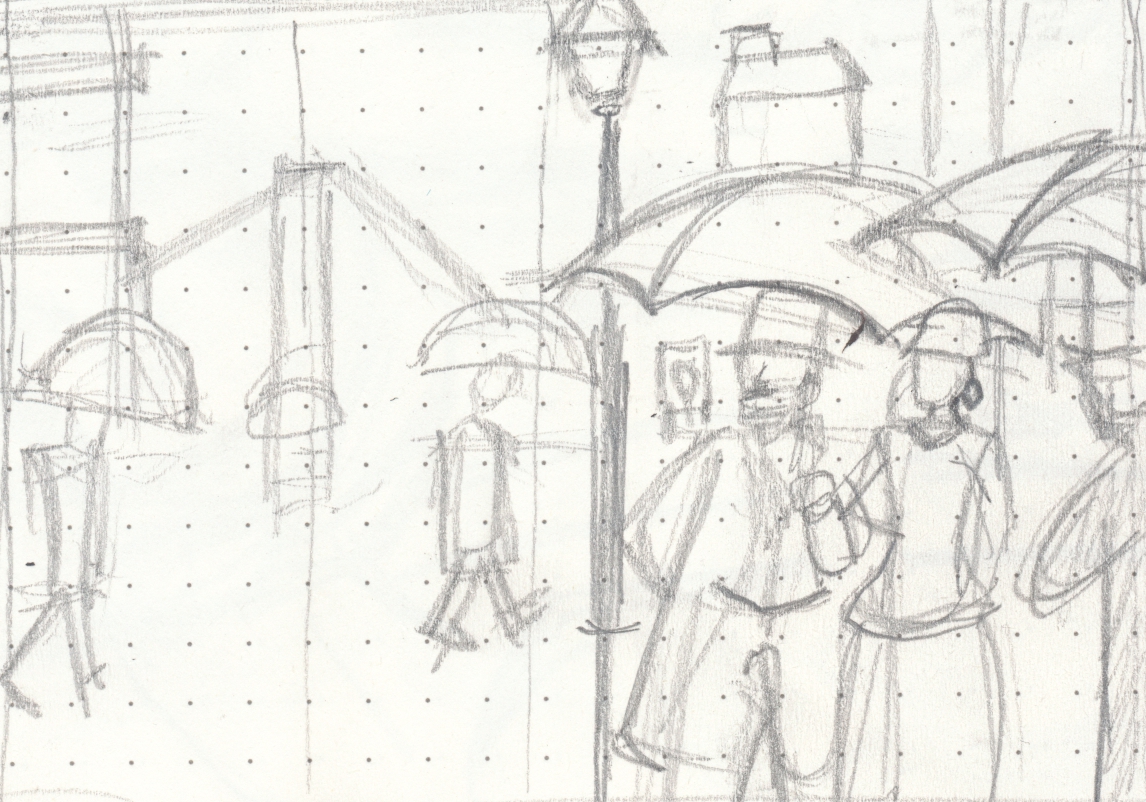 AngieJonesDraws's tweet image. I was only able to get a quick layout done of Paris Street; Rainy Day by Gustave Caillebotte. Very rough layout.
#ParisStreetRainyDay #GustaveCaillebotte #roughlayout #roughstudy #quickdrawing