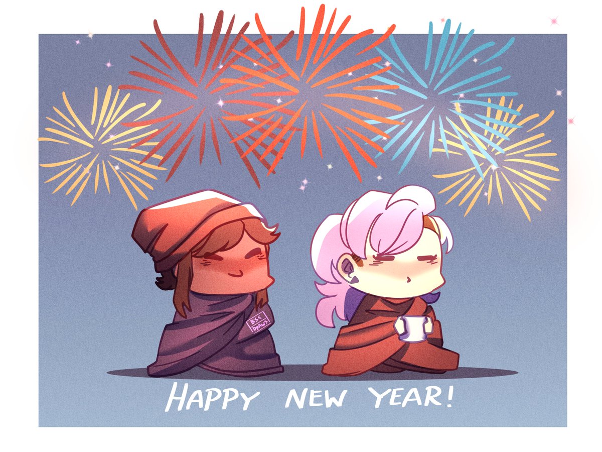 BscDraws's tweet photo. Happy New Year! https://t.co/6zkDsILvtY