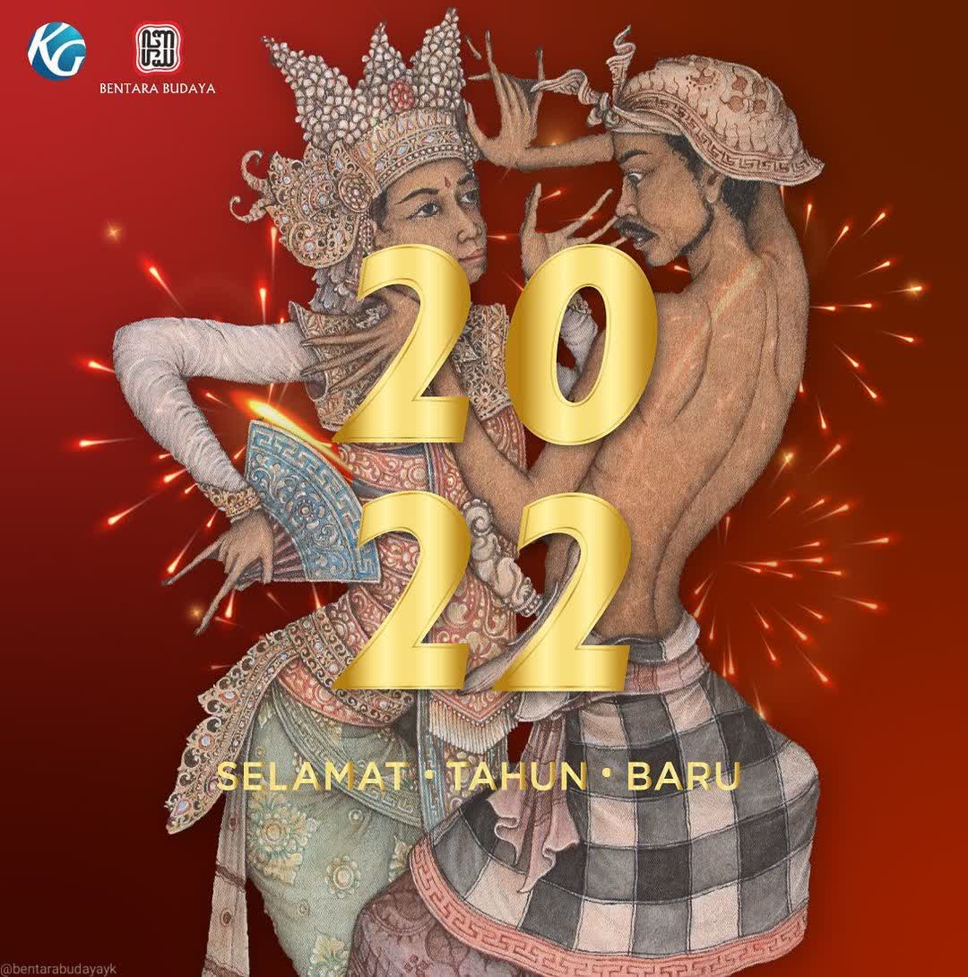 Selamat Tahun Baru 2022 sobat Bentara ✨

Semoga di tahun baru ini semakin banyak keberkahan dan suka cita melimpah kepada kita.

Selamat merayakan tahun baru dengan kawan dan keluarga. Tetap patuhi protokol kesehatan ya.

Salam Budaya. Salam Bentara Budaya. Salam Bentara Muda 🙌