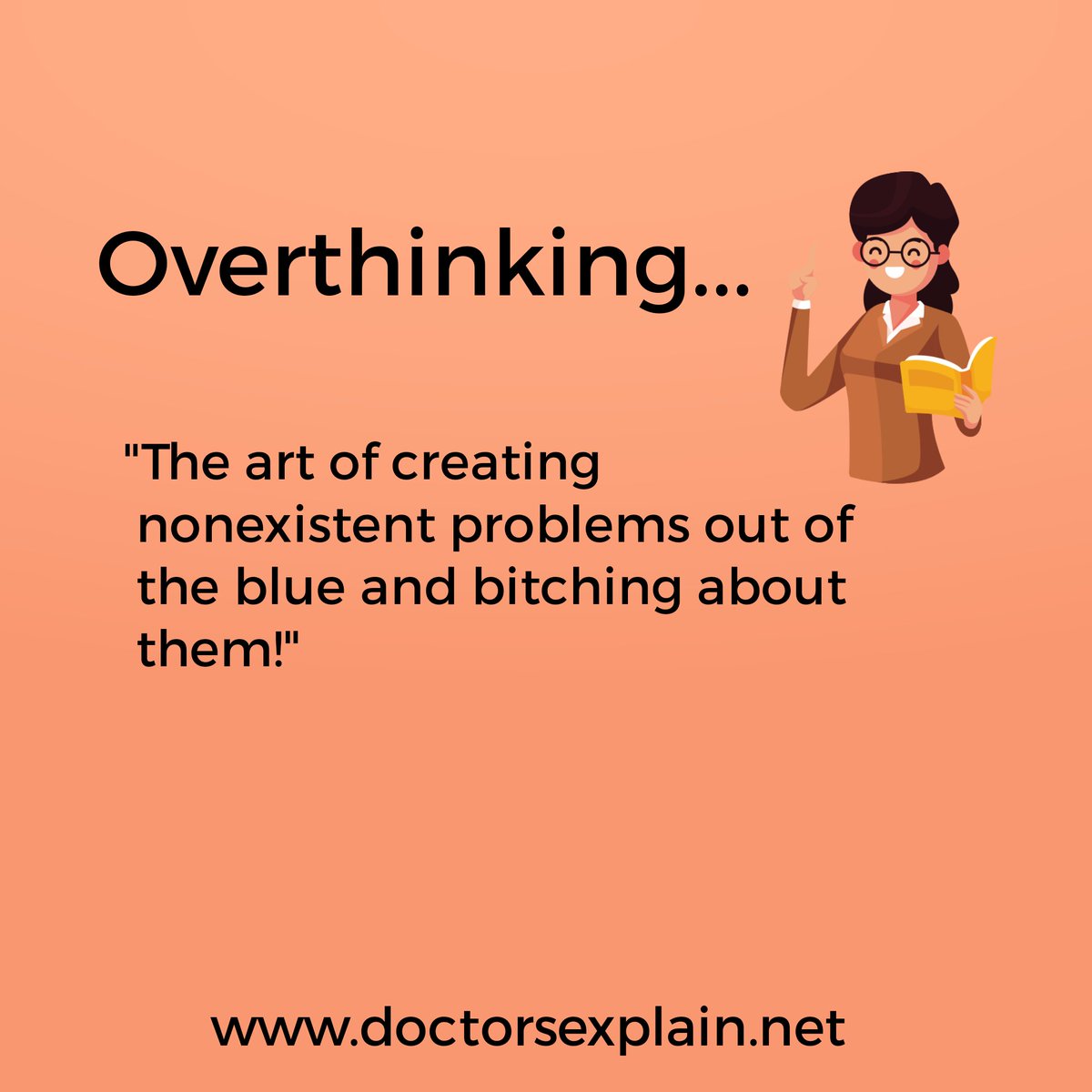 DocsExplainFM's tweet image. #quitoverthinking #quitworrying #stopcreatingproblems