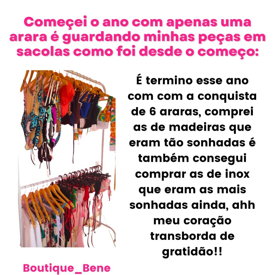 Boutiquebene's tweet photo. Conquistas da B.B em 2021 ❤️❤️

Gratidão a cada uma de vocêss 🙏 https://t.co/i8o6NQNO94