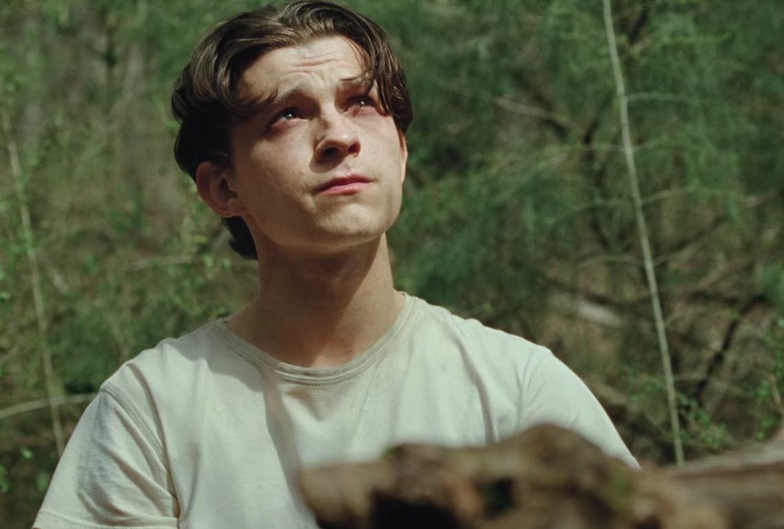 RT @tomhollandfiles: tom holland’s hair in the devil all the time (2020) is so special to me https://t.co/aK4pNHDYGM