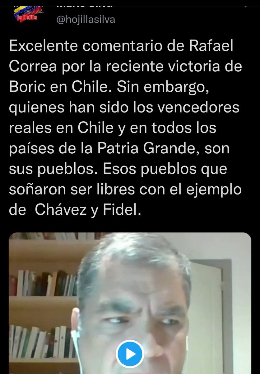 Rodeado de delincuentes de la peor calaña como Rafael Correa, Burric pertenece al comunismo Latinoaméricano, ellos lo pusieron en la Moneda, hay que extirpar este mal de Raíz #borichambreparachile #IzquierdaMiserableyTerrorista