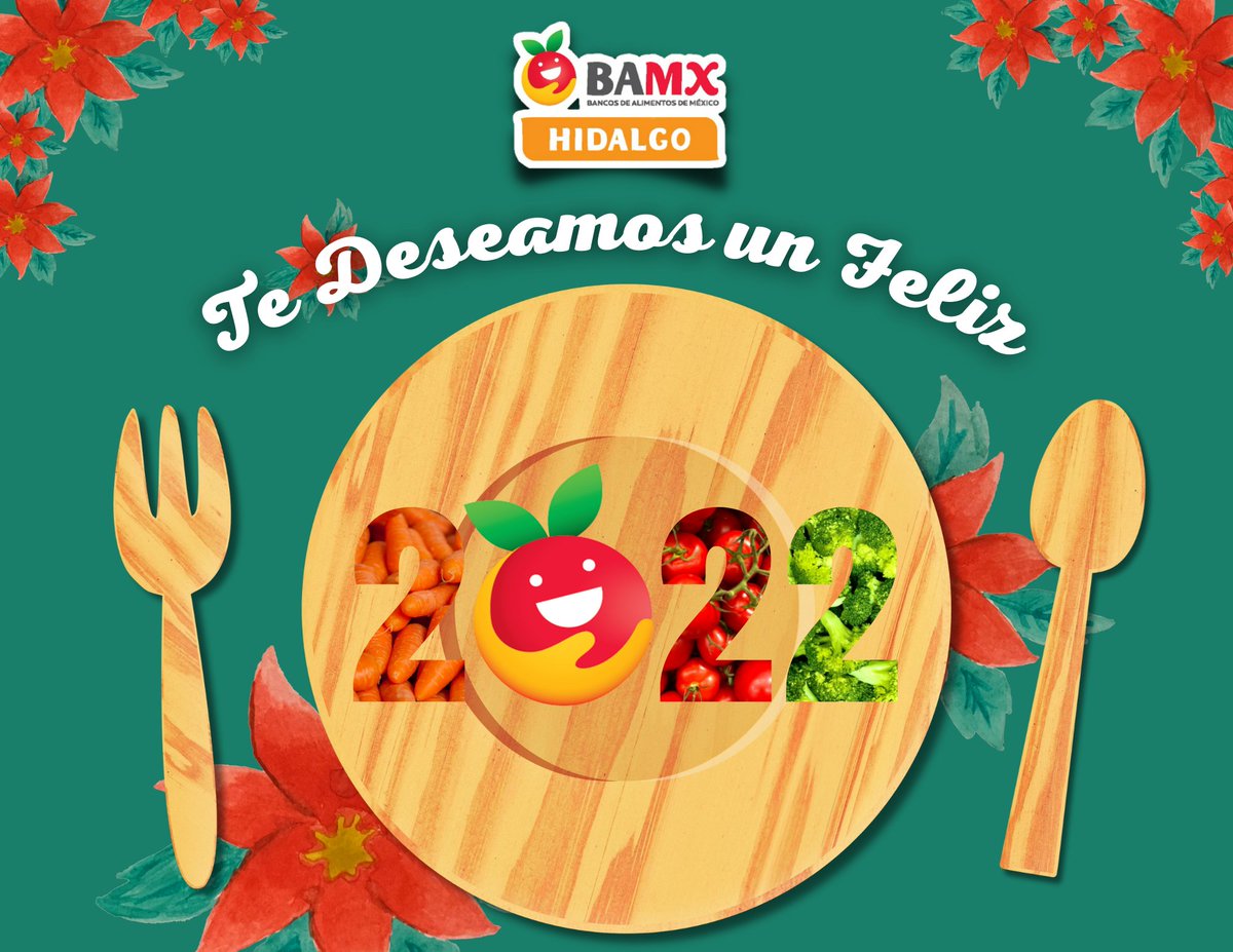 Salud, prosperidad, abundancia, amor, amistad… pero sobre todo, ¡que no nos falte la esperanza! ¡Feliz Año Nuevo 2022!
#bamxhidalgo #TodossomosBAMX