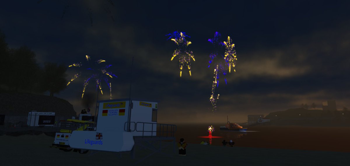 RblxTenby's tweet photo. Just a few pictures from our New Year Firework Display, we hope you enjoyed and we would all like to wish you a very Happy New Year!

Here is to a great 2022! 🥂🎉🥳 https://t.co/komAK9D80T