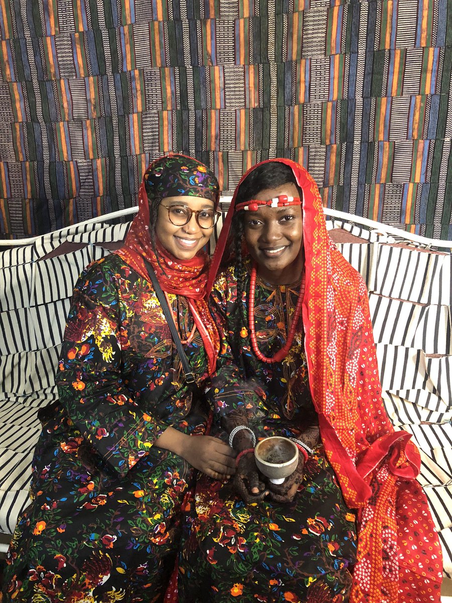 Kanuri and proud 🥰
Ma fille et amie se marie 💃🏽 
#mouna22