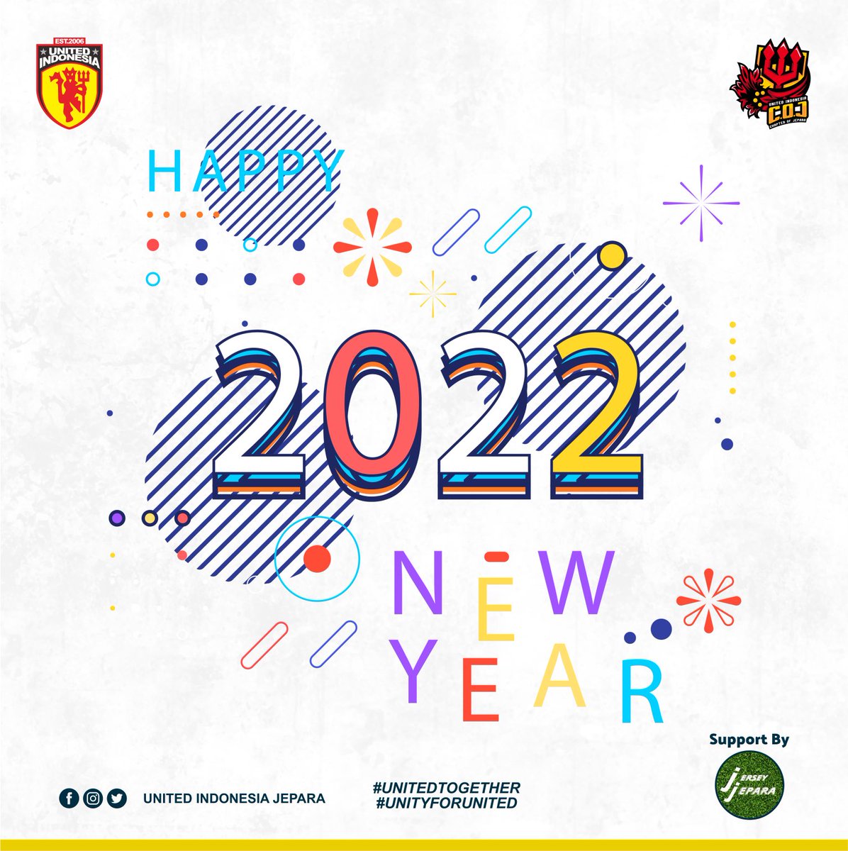 Banyak yang sudah kita lalui bersama, terima kasih banyak atas kebersamaannya 😊

Selamat Tahun Baru 2022 dari kami United Indonesia Chapter of Jepara

#MediaCOJ
#UnitedIndonesiaJepara
#UnitedIndonesia
#UnitedTogether
#UnityForUnited