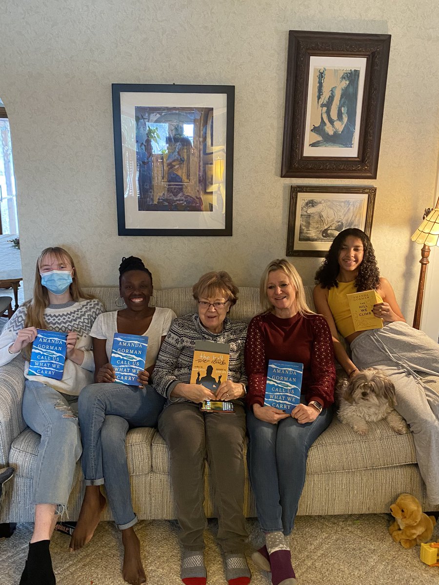 ginny_noe's tweet photo. 6 @TheAmandaGorman books given at family christmas! https://t.co/A3ZM1gS5kp