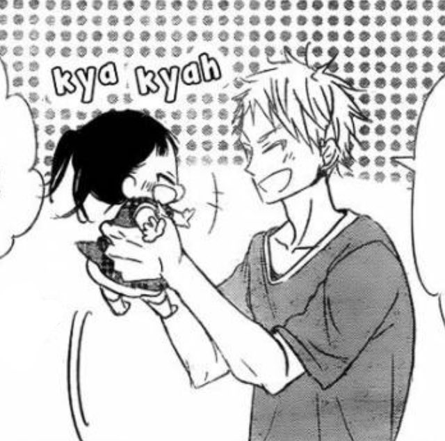 " ป๊ะป๋า ~ ! " 

" คิรินขอให้ปีนี้ป๊ะป๋ามีความฉุกน้า ขอให้ป๊ะป๋าม่ายไปแกล้งเด็กปู้จายคนอื่นอีกนะคะ แย้วก็อยู่กับหม่าม๊า อยู่กับคิรินไปนานๆเยยนะ คิรินรักป๊ะป๋ามากๆเยยค่ะ ! "