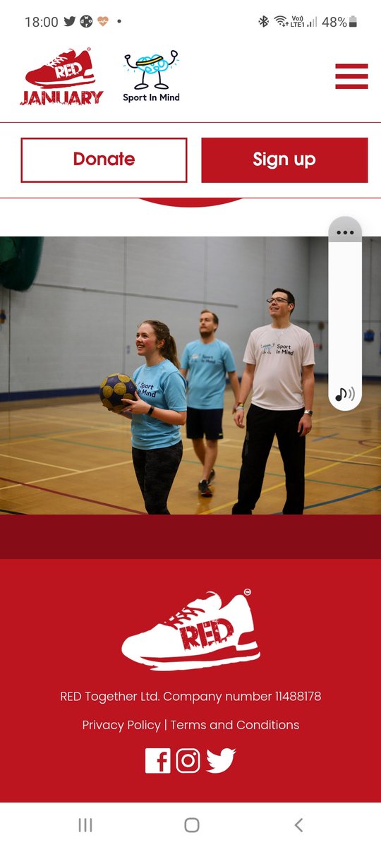 Great to see #REDJanuary using #korfball to keep active <a href="/EnglandKorfball/">England Korfball</a>