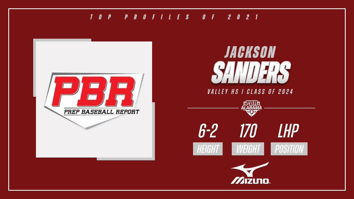 𝗠𝗼𝘀𝘁 𝗩𝗶𝗲𝘄𝗲𝗱 𝗣𝗿𝗼𝗳𝗶𝗹𝗲𝘀 𝗼𝗳 ‘𝟮𝟭: No. 1️⃣ Jackson Sanders

The No. 1️⃣-ranked prospect in the Class of 2024 &amp; #WarEagle commitment is currently ranked as the No. 8️⃣ sophomore in the country.

🖇: bit.ly/3EMk2W2