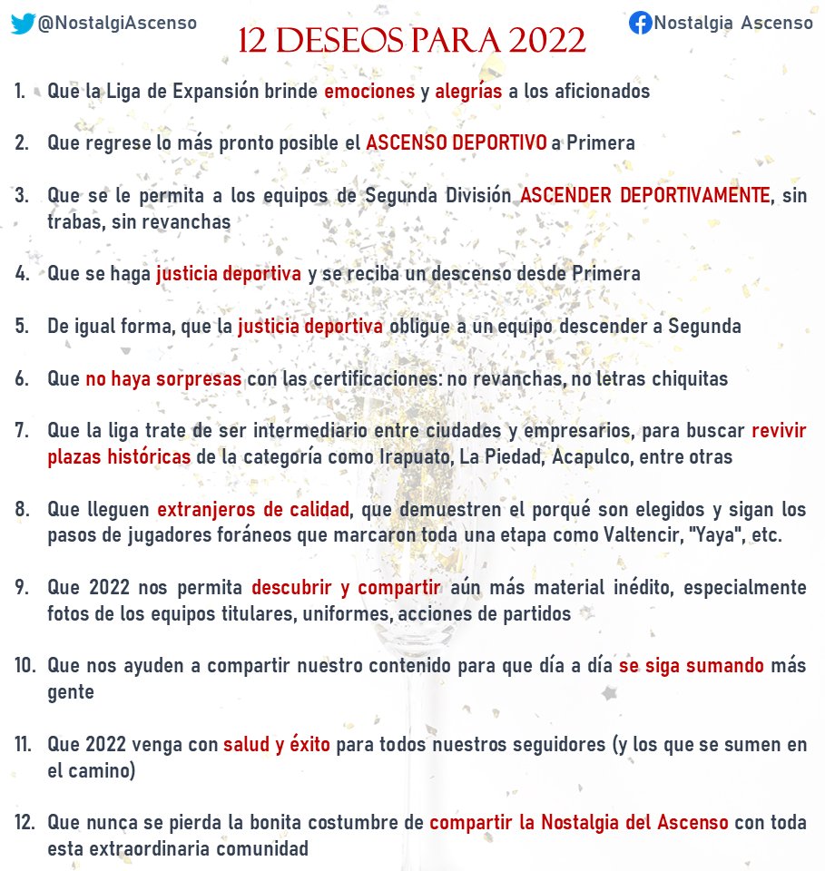 Nostalgia Ascenso tweet media
