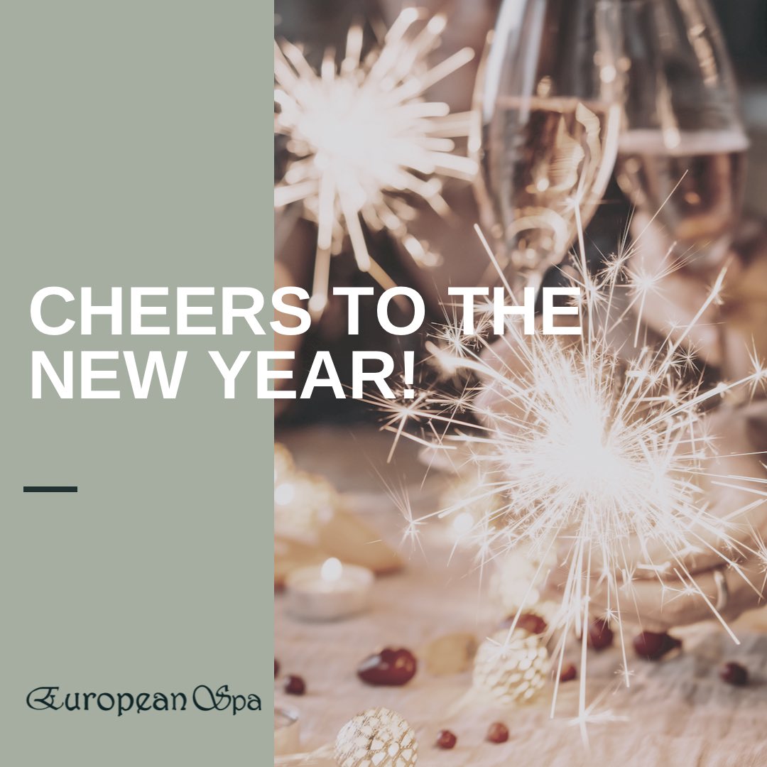 EuropeanSpaEdm's tweet photo. Happy New Year, everyone! We hope you have a fantastic day celebrating the end of 2021 🥂 We are open 9am-5pm today and closed tomorrow! #yeg https://t.co/RvWeN9Le1s