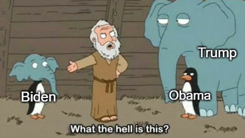 Gritty20202's tweet photo. Biden could never have become President without Trump, who could have never become President without Obama. https://t.co/prjHBB7Nfv