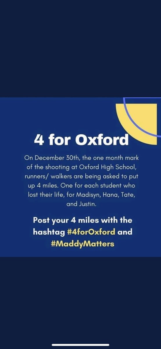 rett231's tweet photo. #4foroxford #maddymatters https://t.co/uFOwo1hexQ