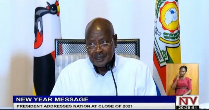 Next year... Iam going to be Handsome... This year, I was just joking #Museveni