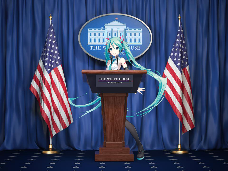 urfavisprez's tweet photo. Your favorite President of 2021 is Hatsune Miku! https://t.co/qUnO3z4GvN