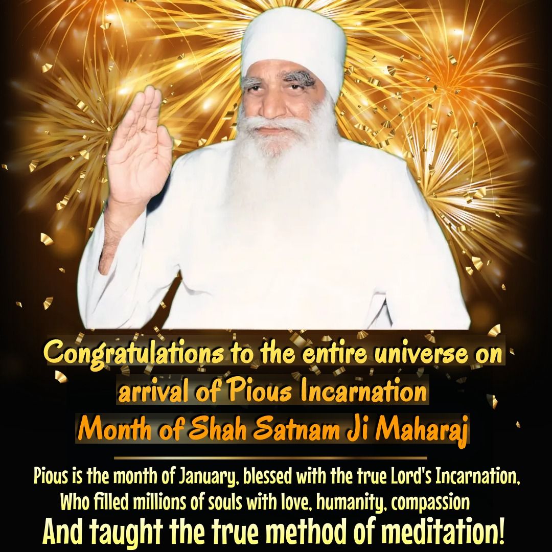 AnkushMalik_'s tweet photo. Power or can say God in Human body who was only born to uplift the lives of people in a good manner. As well as he taught them right way to survive with happiness, Congratulations for #BirthmonthOfShahSatnamJi  
What's your planning for Incarnation month?
https://t.co/2TUreV4b7n https://t.co/YOBUzqKFH7