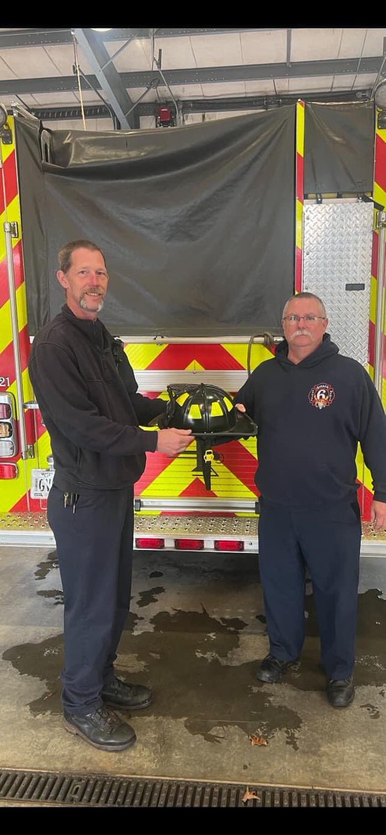 barrow_county's tweet photo. After more than 15 years with BCES, Firefighter John VanGotum (on the right) has decided to go from working in fire and EMS, to just work in the medical side. Thank you for your hard work and dedication John. We look forward to working with you in your future endeavor. https://t.co/nXks3ykbmi