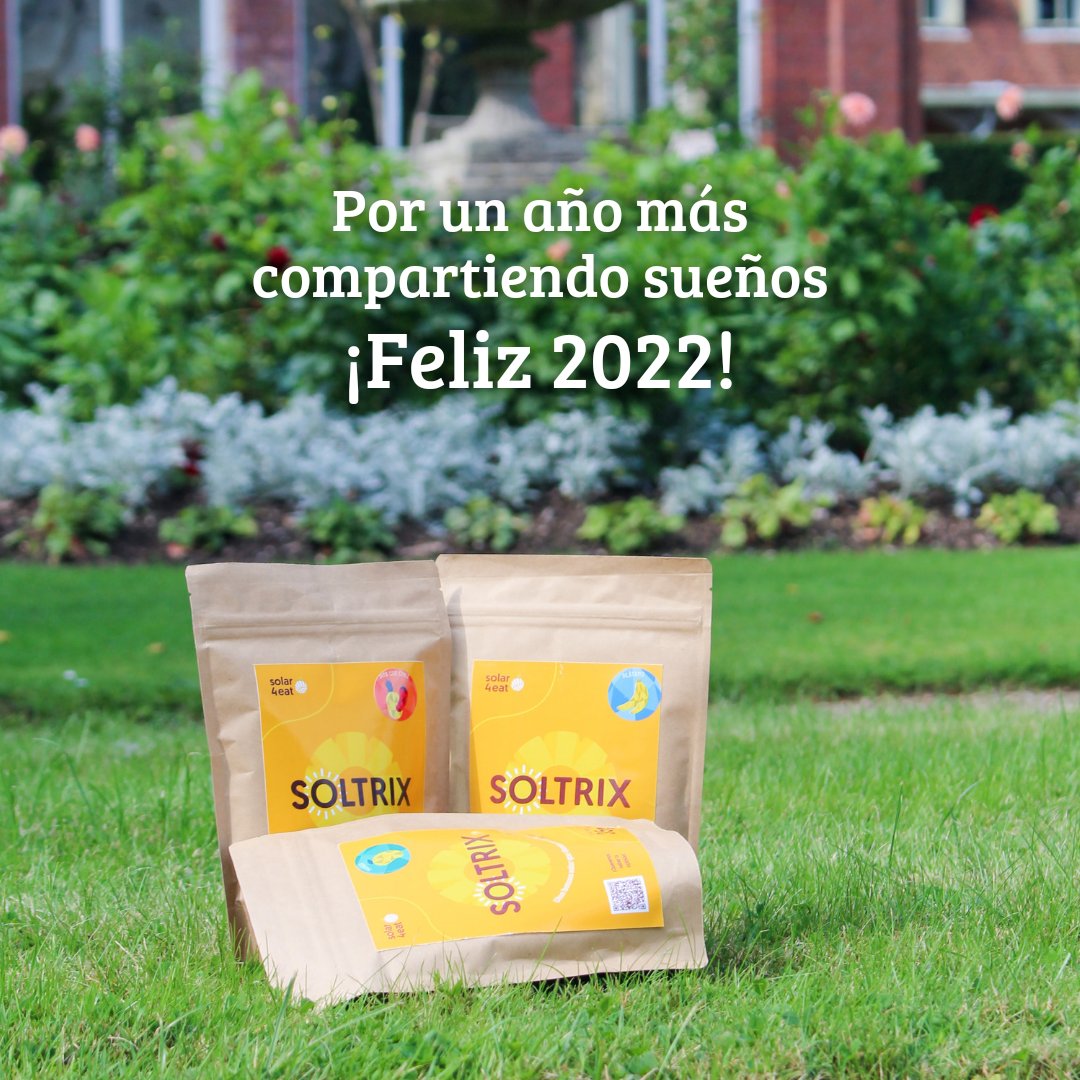 Solar4Eat's tweet photo. Agradecemos de corazón a todas las personas que nos han apoyado en este camino.
A nombre de todo el equipo de Solar4eat, les deseamos un muy feliz año nuevo 2022 lleno de alegrías y bendiciones 🥳😁
Y recuerden, esto solo es el comienzo 😎 https://t.co/C51XuIXb72