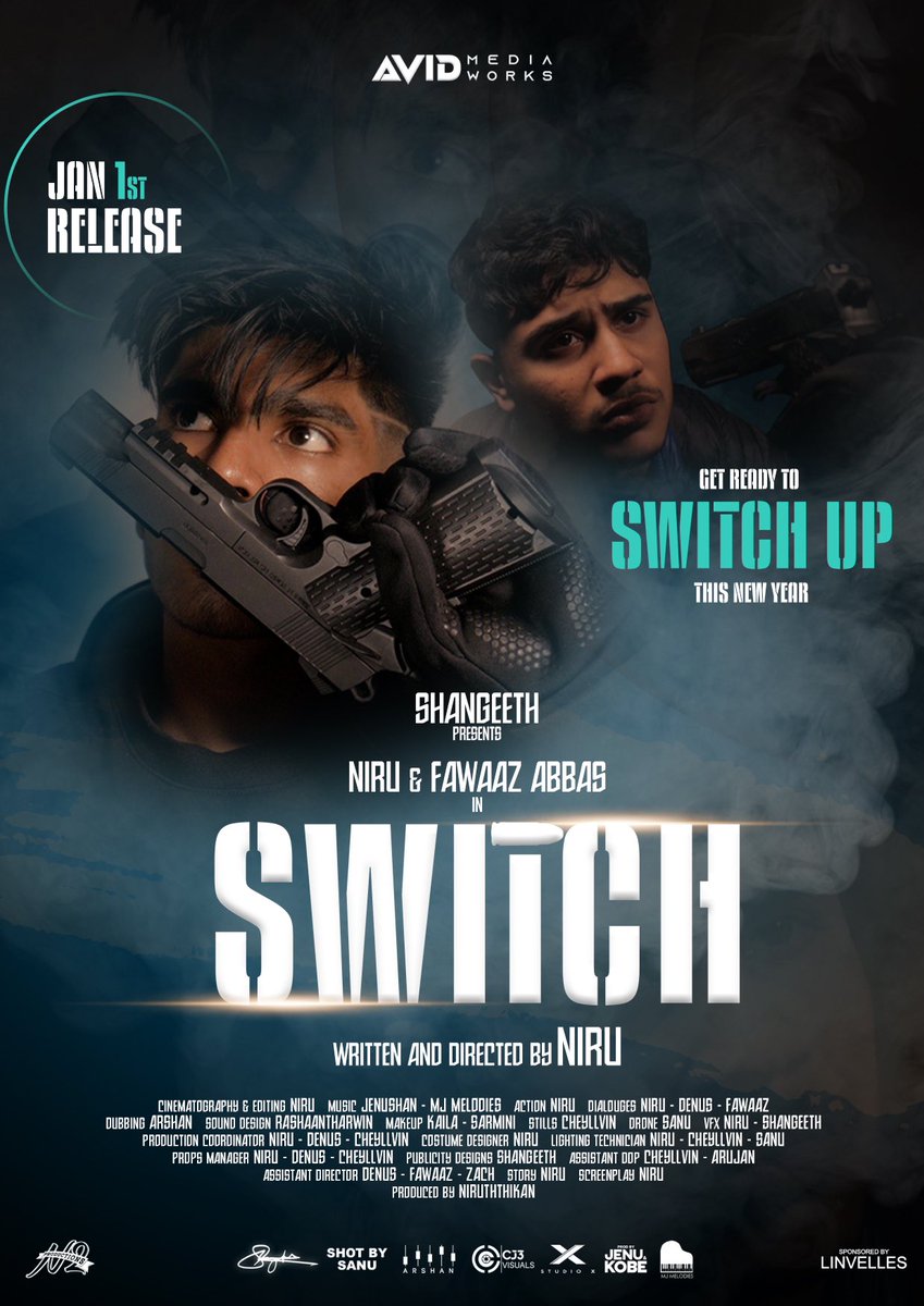avid_mediaworks's tweet photo. After many hassles and delays, Switch is finally releasing on 1st January 2022. Get Ready to Switch Up this New Year. 🤩
Happy New Year 2022 🌟
Very proud to be associated with this film ❤️
#SwitchFilm #AvidMediaWorks #N2Productions https://t.co/jRH4p11gCp