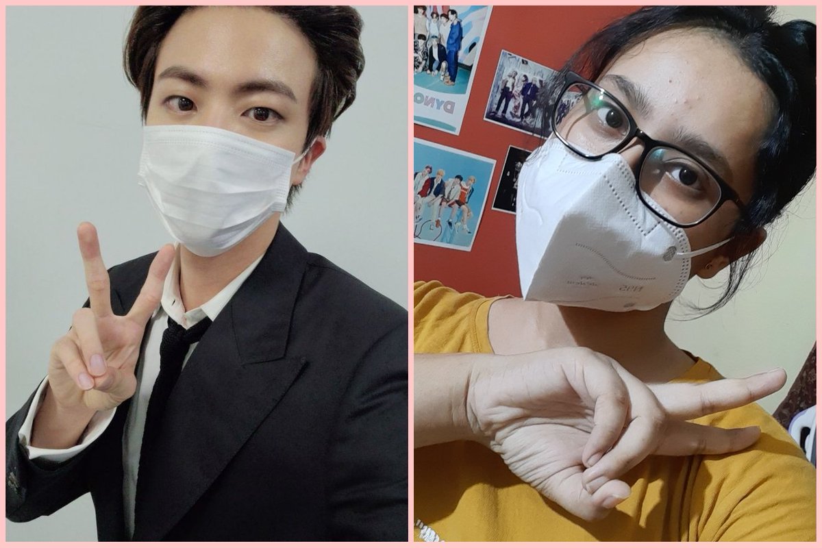 be7ohmyjin's tweet photo. #SoShowMeYourMask 
🎶I'll show you, show you🎶
💜💜💜💜💜💜💜

Feel free to do it in qrt or comments!!

@BTS_twt  @bts_bighit @HYBEOFFICIALtwt
#방탄소년단 #ARMYvaccinatedtoo https://t.co/rzUXG6th3w
