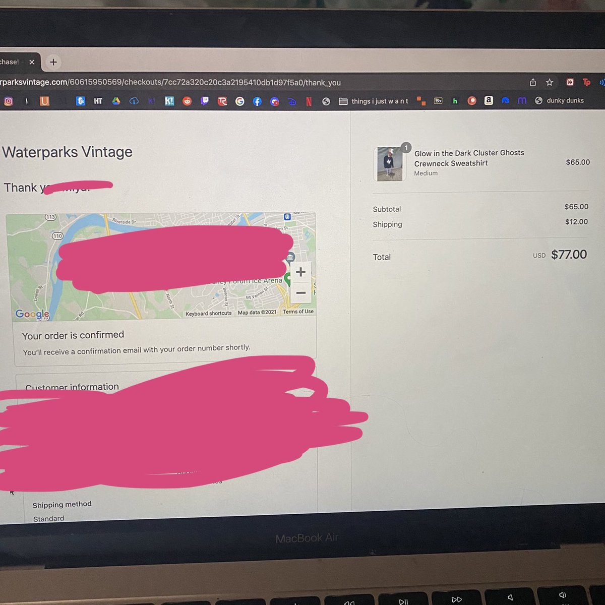 thiinkinaboutit's tweet photo. @waterparks ITS A BDAY MIRACLE!!!! best birthday present i could ever ask for🥰 https://t.co/3m8xr8H5kJ
