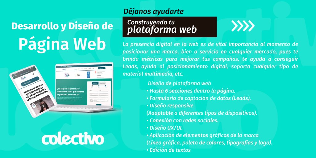 CMarketero's tweet photo. ¡Que este año tus productos lleguen a miles de personas!

Digitaliza tu negocio con una página Web o tienda virtual y aumenta tus ventas estando disponible 24/7 para tus clientes.

Cotiza junto a nosotros y obtén el reconocimiento que estás necesitando.👇👇👇

(+591) 62533323 https://t.co/maX8bWGVO7