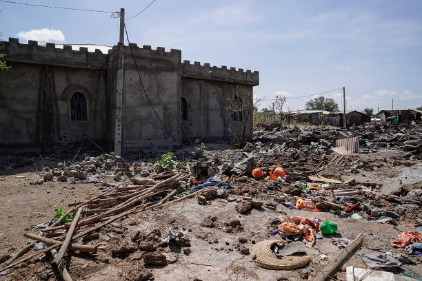 As we have seen throughout history, the Geneva Convention is relevant only if it serves western interests. If not, how come such cultural, historical, religious cite distraction by TPLF is tolerated by Intl organs. SHAME! #TPLFisawarcriminal 
<a href="/UNESCO/">UNESCO 🏛️ #Education #Sciences #Culture 🇺🇳</a> 
<a href="/antonioguterres/">António Guterres</a>