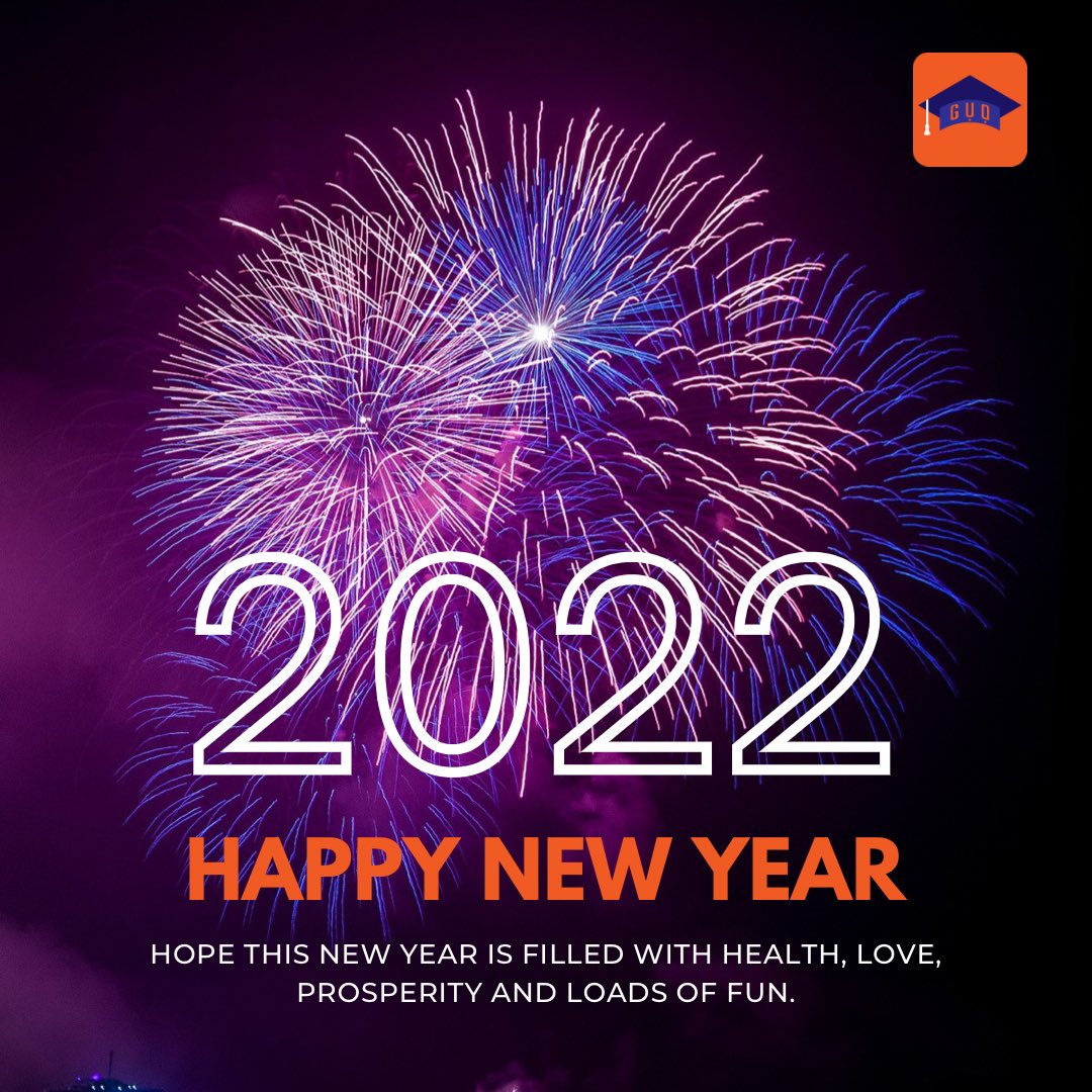 guoapplications's tweet photo. Happy New Year. Welcome to 2022! https://t.co/7WaA4dfK09