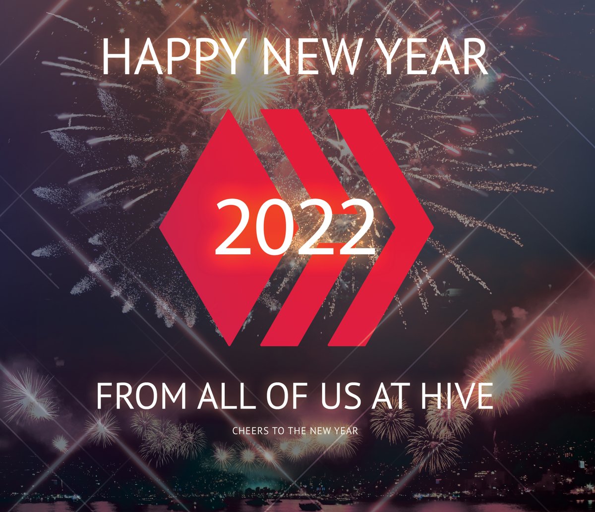 hiveblocks's tweet photo. We wish everyone a Happy New Year 🎉🎉🎉 https://t.co/CLvbKETRb8