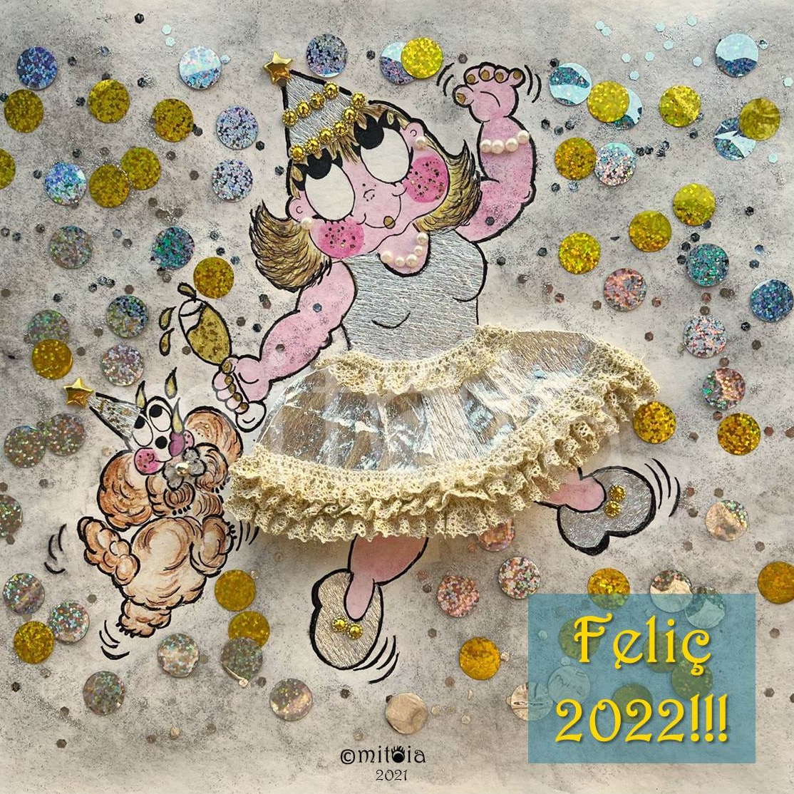 mitoia_'s tweet photo. BON ANY 2022!!!
.
#mitòia
.
#Dibuix  #FetAMà #Encàrrecs #BlogDeLaMitòia #Nadal #CapDAny #FiDAny #2022 https://t.co/M0ZDW6NbDX