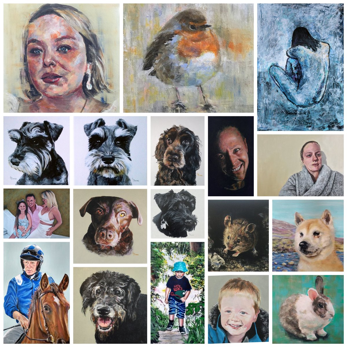 Happy New Year to you all!

A big thank you to everyone who has supported me this year, I cannot wait to get painting again in 2022!

Here are a few of the paintings I've done this year, I'm hoping to carve out enough time in the new year to do many more.

#ArtistOnTwitter