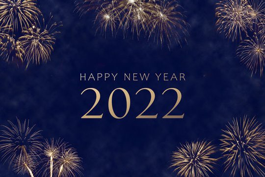 Wishing you and yours a safe, healthy, and prosperous new year! Happy 2022 💐